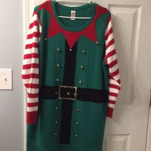 Christmas ugly sweater/size 2x 18/20